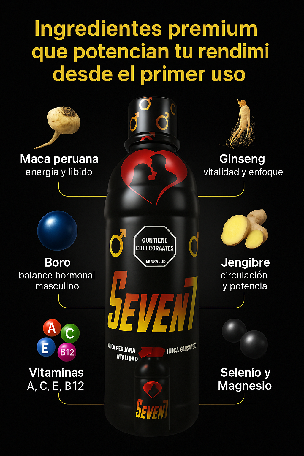 SEVEN 7 X500 ML MAS FUERTE Y GRANDE