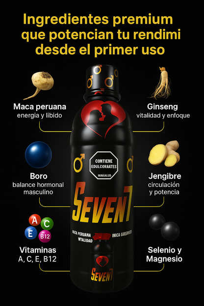 SEVEN 7  X500 ML MAS FUERTE Y GRANDE